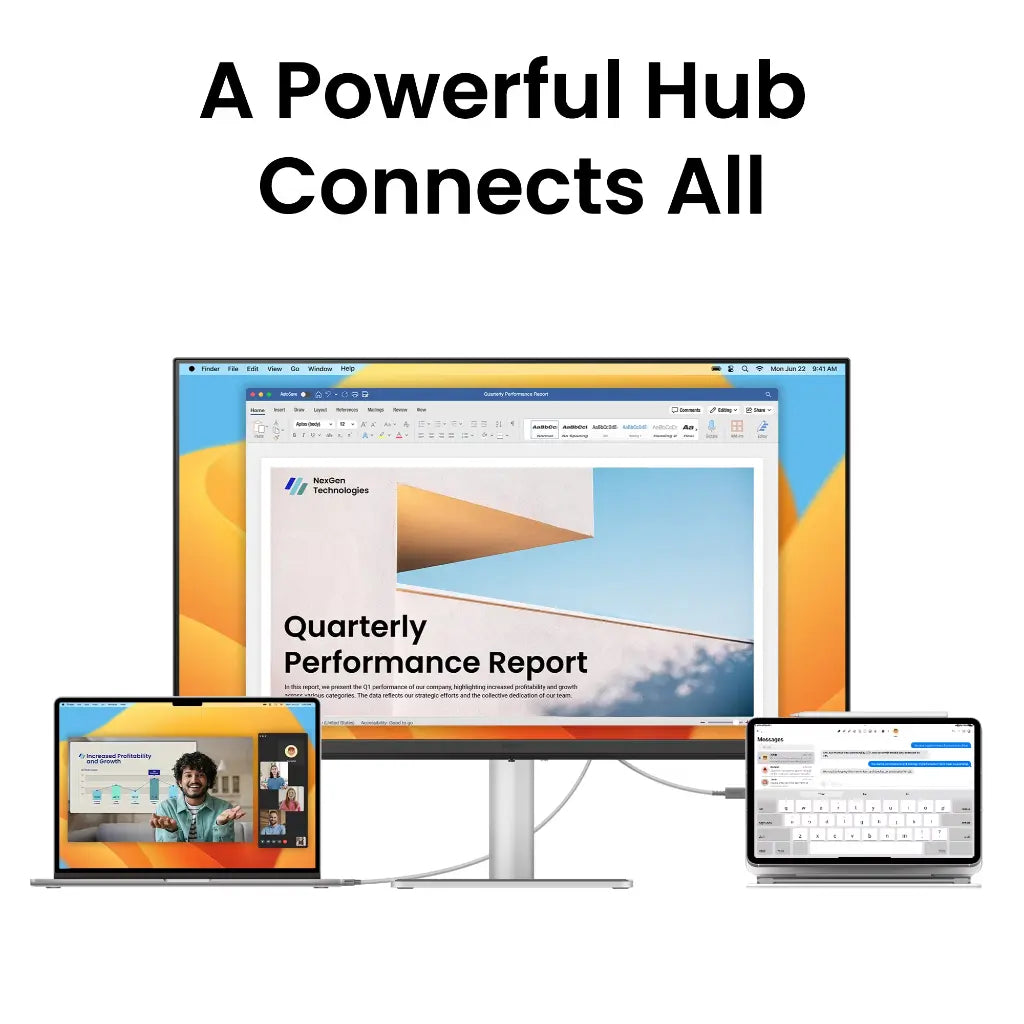 BenQ MA270UP 27" UHD Nano Gloss Monitor for MacBook HDR USB-C 90W PD-tpstech.in