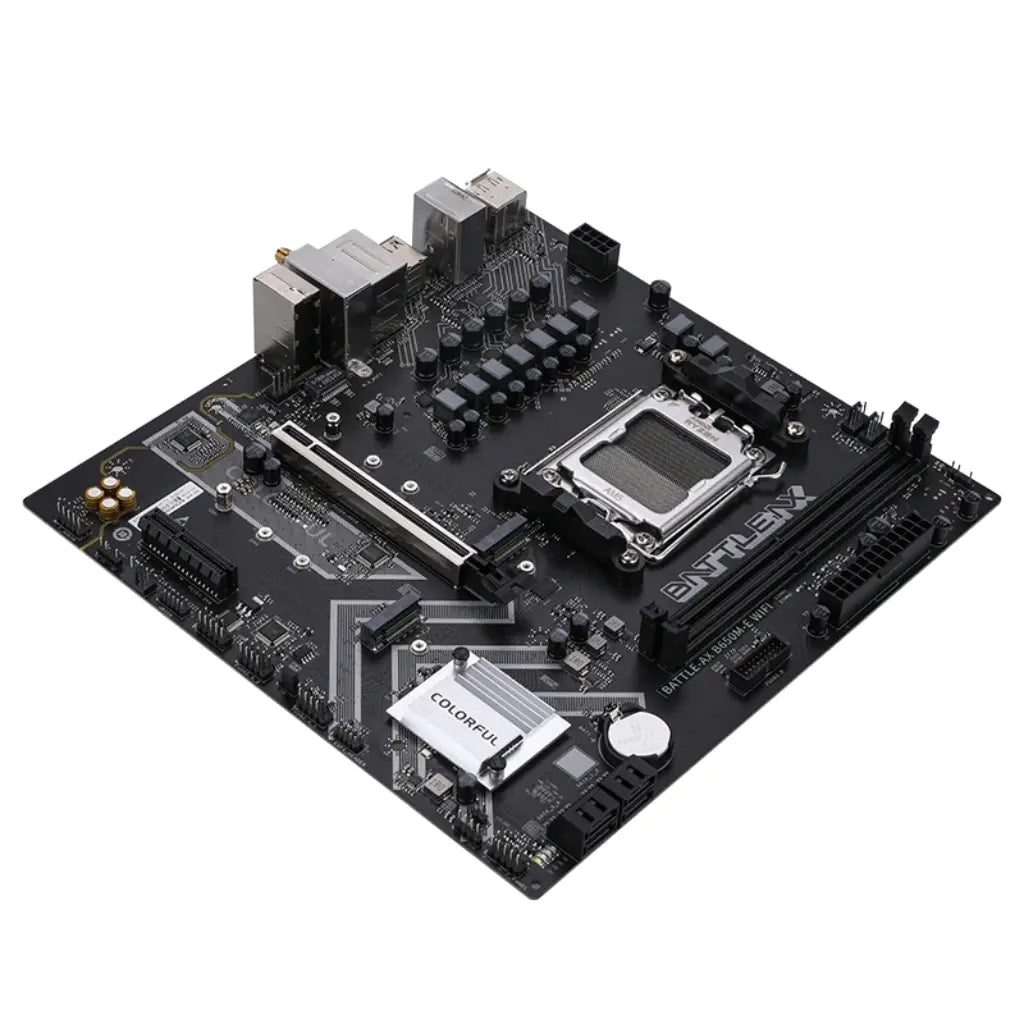 Colorful BATTLE‑AX B650M‑E WIFI V14 B650 AM5 DDR5 Micro‑ATX Motherboard-tpstech.in