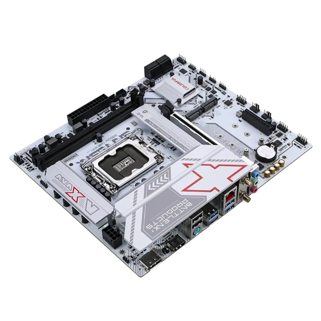 Colorful BATTLE‑AX B860M‑GHA WIFI V20 Wi‑Fi 6 B860 LGA 1851 DDR5  Micro‑ATX Motherboard-tpstech.in