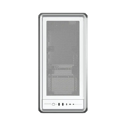 Cooler Master MasterFrame 600 Mesh ARGB Open‑Frame E‑ATX Mid‑Tower PC Case - Silver-tpsetch.in