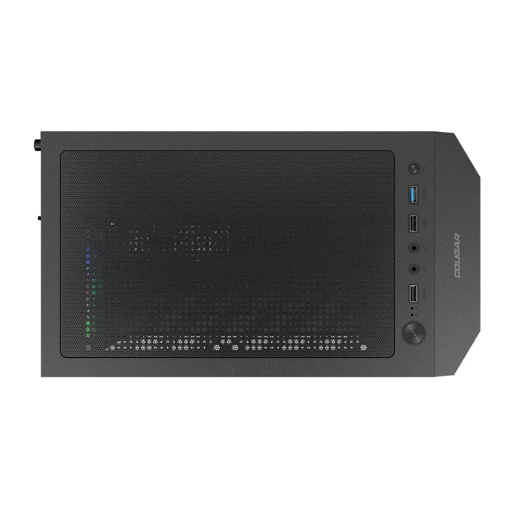 Cougar MX110 RGB Mid Tower ATX Case with 4 Pre‑Installed RGB Fans-tpstech.in
