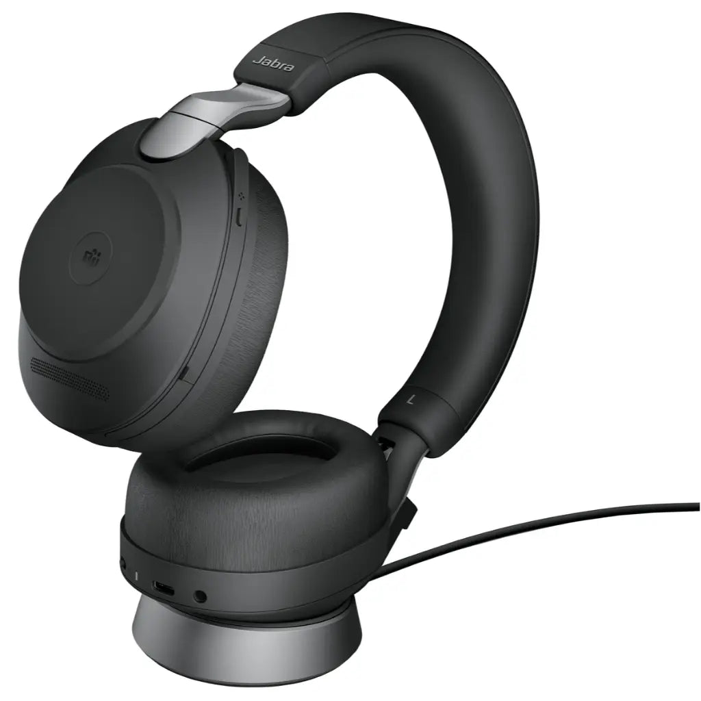 Jabra Evolve2 85 MS Stereo Wireless Headset with USB‑C & Active Noise Cancellation-tpstech.in