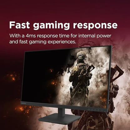 Lenovo L27‑4E 27″ 100 Hz 4 ms FHD IPS Monitor HDMI & VGA-tpstech.in