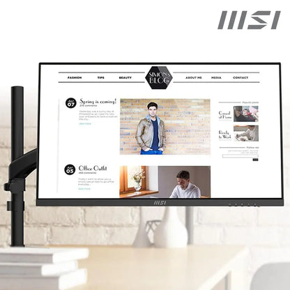 MSI Modern  MD271P  27″ 75Hz IPS FHD Business  Monitor USB‑C-tpstech.in