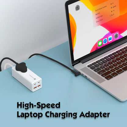 Portronics POR 1251 Adapto Volt 65 5-in-1 Power Adapter 65W Fast Charger-tpstech.in