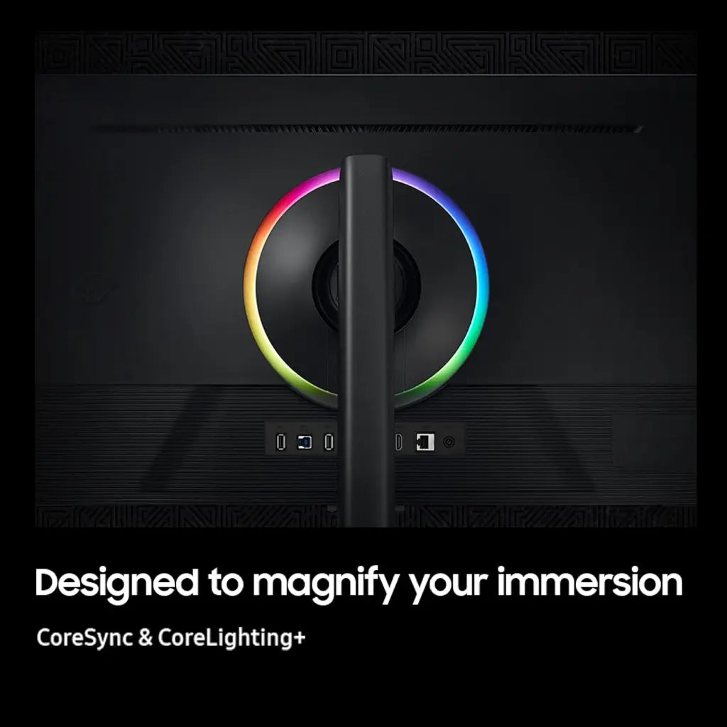 Samsung Odyssey G7 G70D 27" 144Hz 1ms 4K UHD Fast IPS Gaming Monitor-tpstech.in