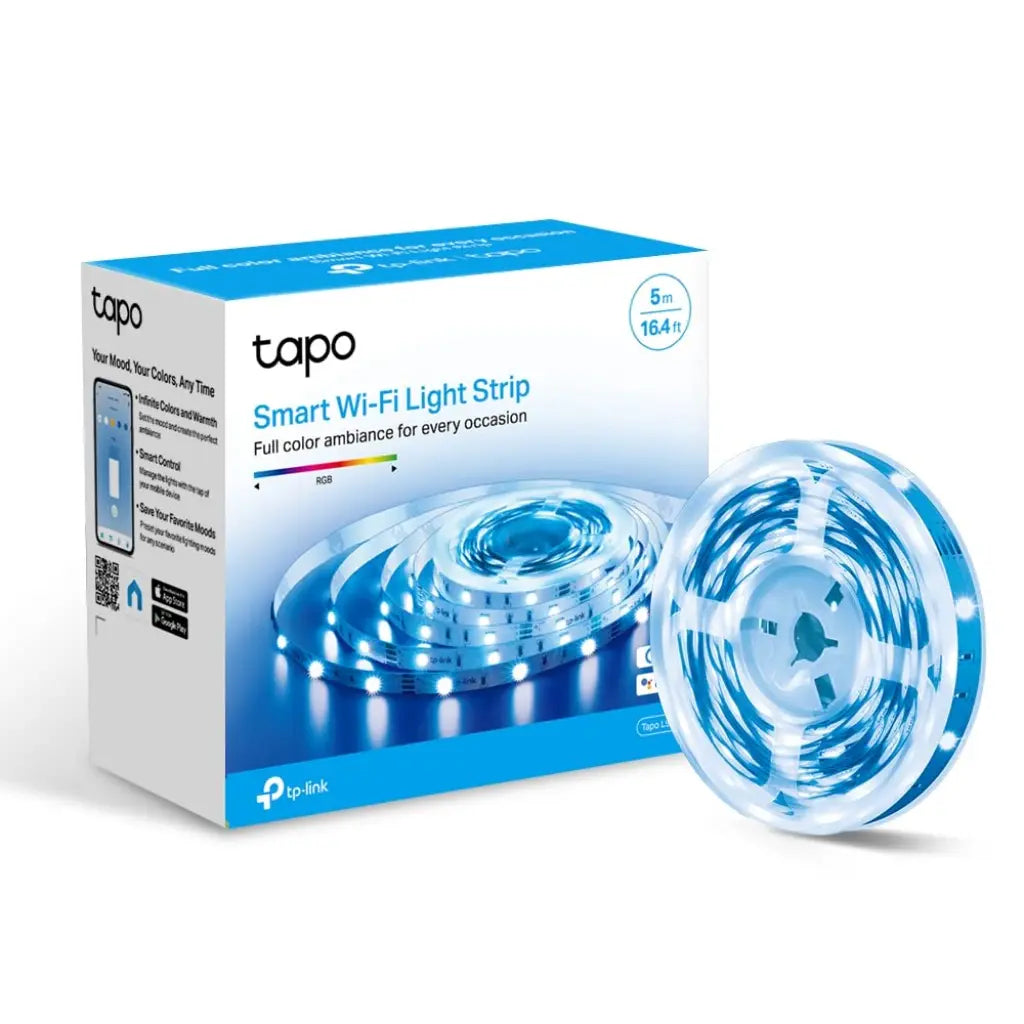 TP-Link Tapo L900-5 Smart Wi-Fi LED 5m Light Strip with 16 million RGB Multicolor-tpstech.in