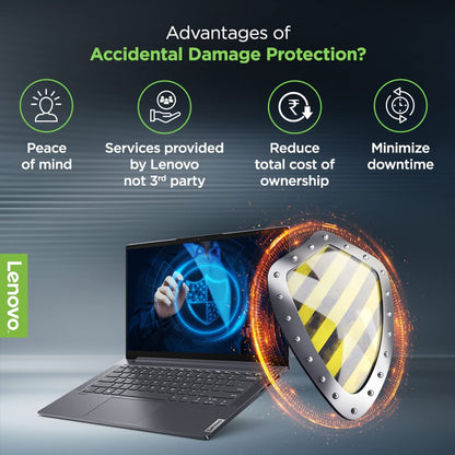Lenovo 2 Years Accidental Damage Protection ADP Pack with Onsite Service for Idea NB Halo Laptops (NOT A LAPTOP)