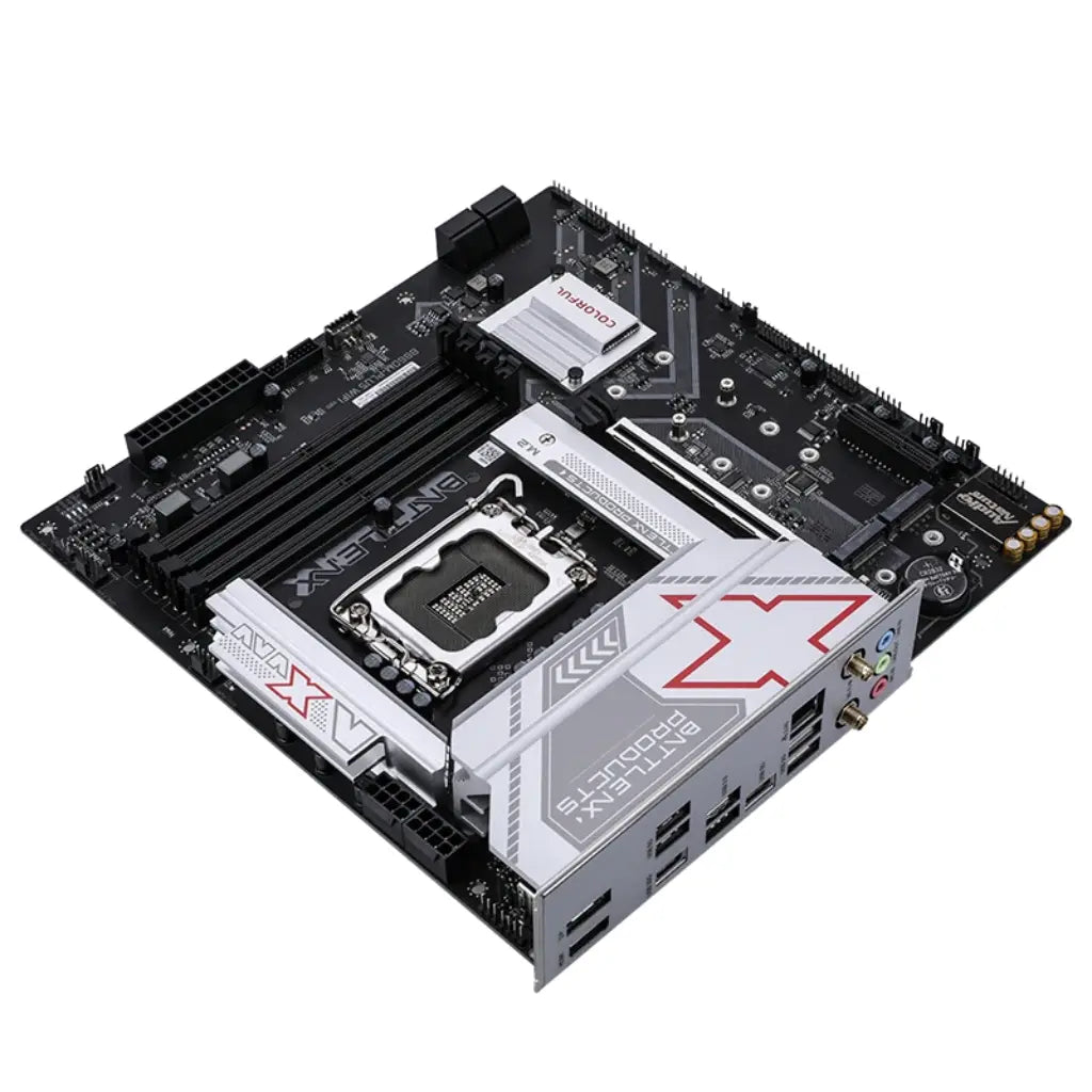 Colorful BATTLE‑AX B860M‑PLUS WIFI-V20 B860 LGA 1851 DDR5 Micro‑ATX Motherboard