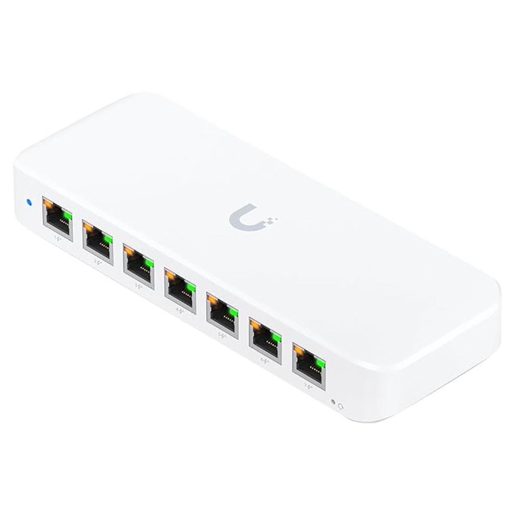 Ubiquiti USW-ULTRA-42W Layer 2 8 Port GbE PoE Switch Versatile Mounting