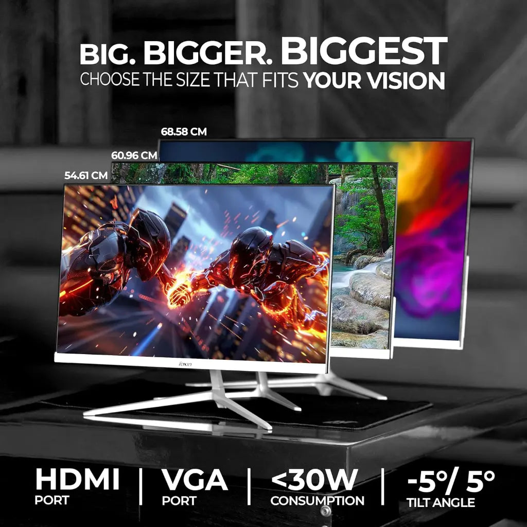 Foxin Elite Series 27" 100Hz 1ms FHD IPS Panel Flat LED Monitor
