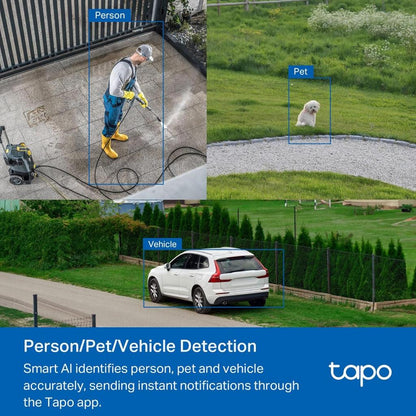 TP Link Tapo C530WS 3K Outdoor WiFi Camera with AI and Night Vision