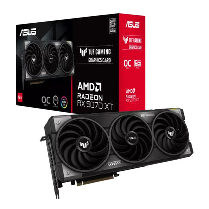 ASUS TUF Gaming Radeon RX 9070 XT OC Edition 16GB GDDR6 Graphics Card-tpstech.in