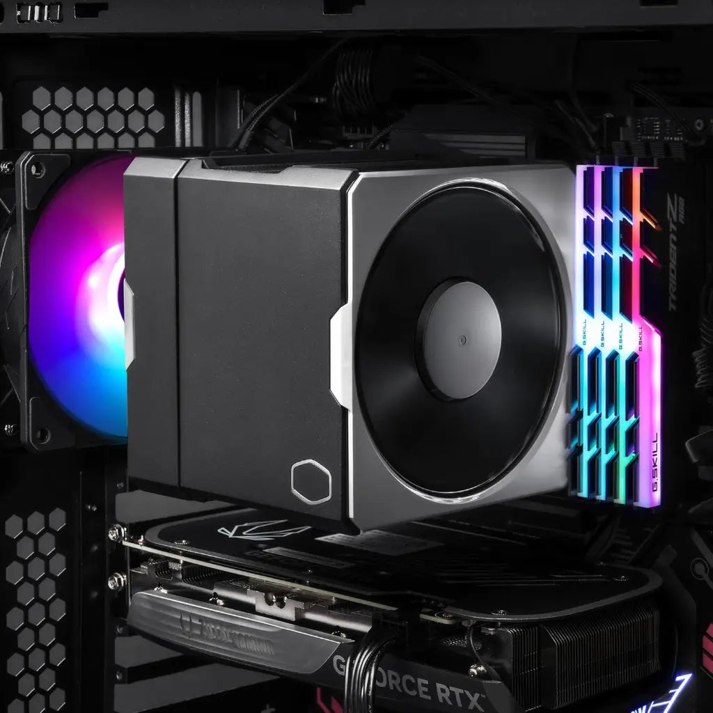 Cooler Master Hyper 612 APEX High-Performance CPU Air Cooler with Dual Mobius 120P Fans-tpstyech.in