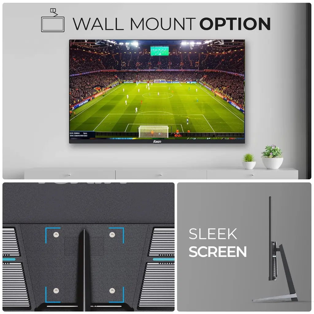 Foxin Elite Series 24" 100Hz Full HD Flat LED Monitor Frameless Design-tpstech.in