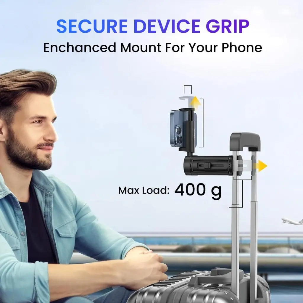 Portronics Mobot Clip POR 2269 Mobile Holder with 360 Adjustable Angles-tpstech.in