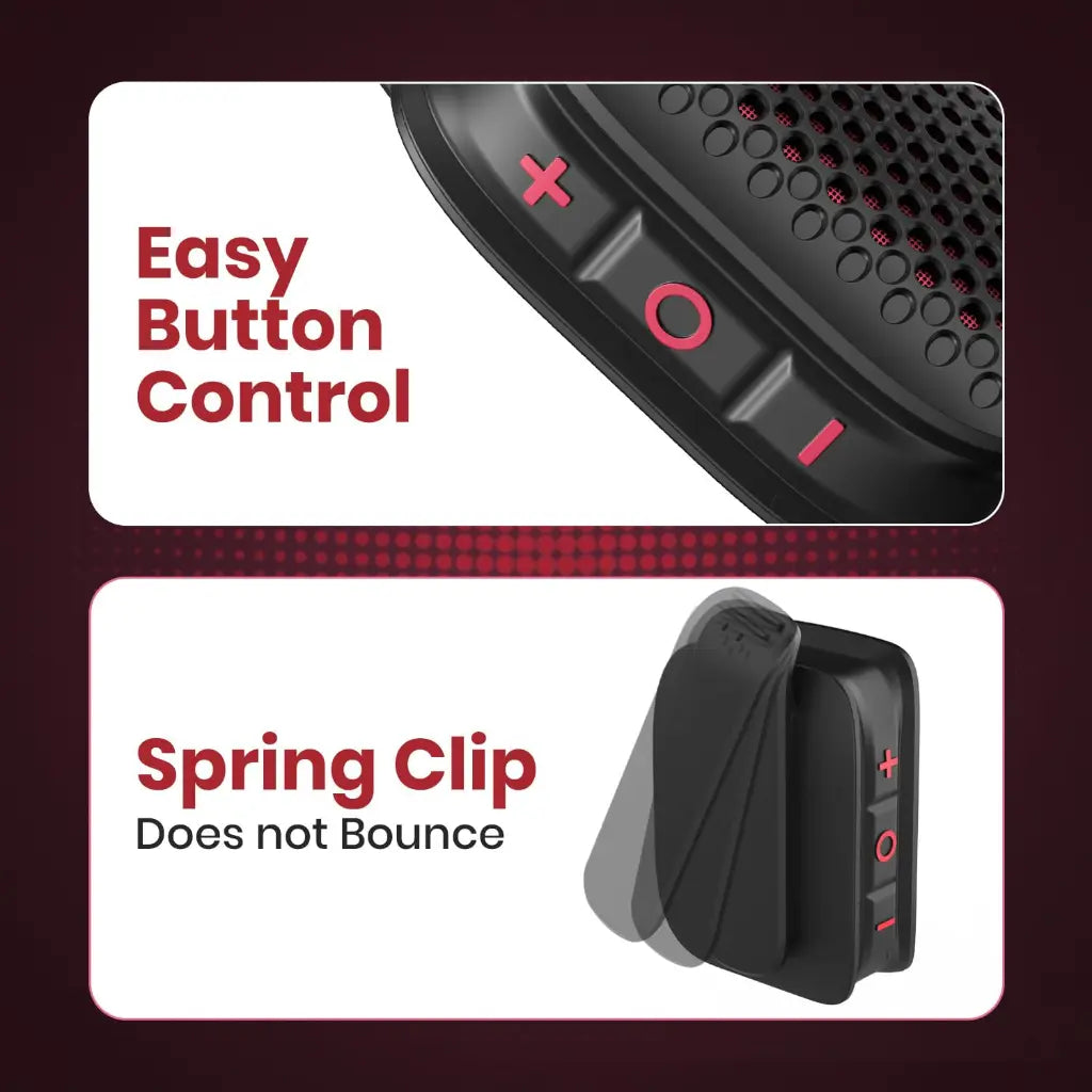 Portronics Talk Five POR 2713 Wearable Bluetooth Speaker 3W Output Bluetooth 5.3-tpstech.in