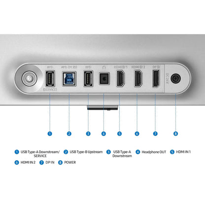 Samsung Odyssey G8 27" 240Hz 0.03ms 4K QD‑OLED Gaming Monitor Glare‑Free-tpstech.in