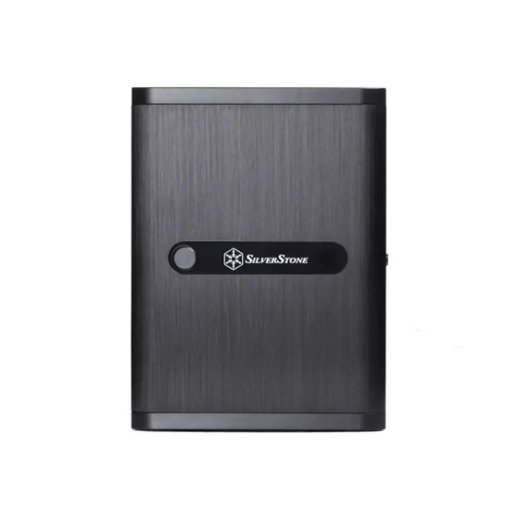 SilverStone DS380 Mini ITX Mini DTX NAS Cabinet with 8 Hot Swap Bays USB 3.0 Black-tpstech.in