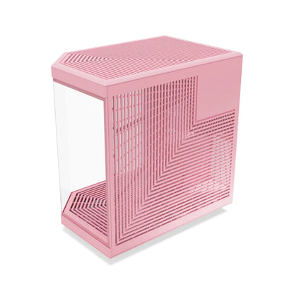 HYTE Y70 Mid-Tower PC ATX Case with Modern Aesthetic Case-Strawberry Milk