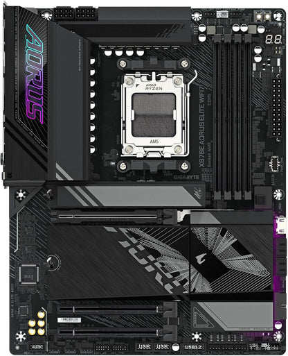 GIGABYTE X870E AORUS ELITE DDR5 WIFI7 AMD AM5 Socket ATX Motherboard