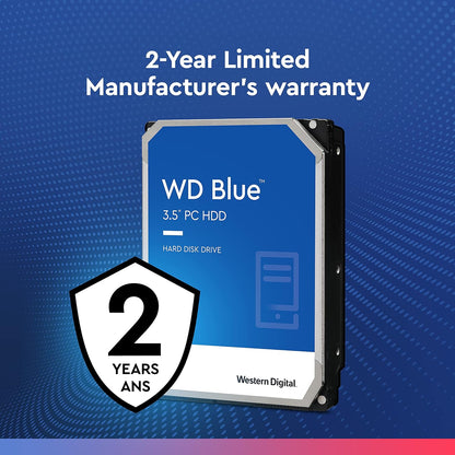 Western Digital Blue 4TB 5400 RPM SATA 6 Gb/s Internal Desktop Hard Drive