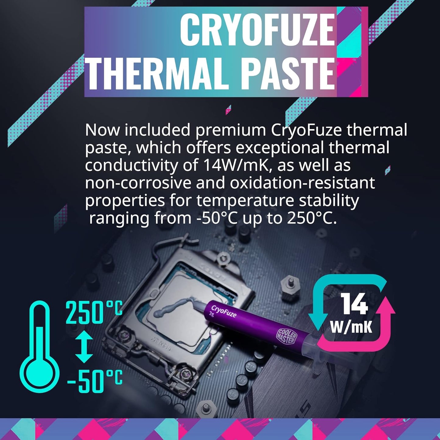 Cooler Master MasterLiquid 360L Core ARGB 360mm Close-Loop PWM AIO CPU Liquid Cooler - White