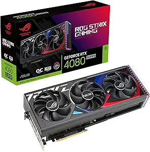 ASUS ROG STRIX GeForce RTX 4080 Super OC Edition 16GB GDDR6X 256-Bit Graphics Card