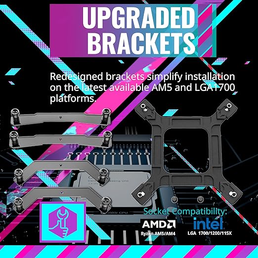 Cooler Master Hyper 212 Halo Black ARGB CPU Cooler - 120mm Fan