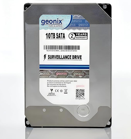 GEONIX 10TB 6Gb/s 7200RPM SATA Hard Drive for Desktop