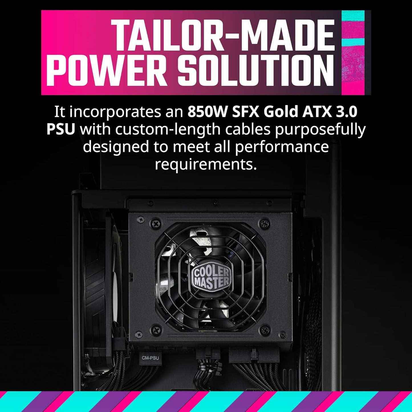 Cooler Master NCORE 100 MAX SFF Ready Mini Tower Computer Cabinet - Silver Edition