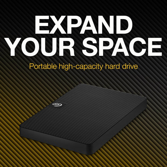 Seagate Expansion 1TB External HDD USB 3.0 Portable Hard Drive with 3 yr Data Recovery Services