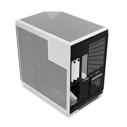 HYTE Y60 Premium Mid-Tower PC ATX Case with Panoramic Glass-(Black/White)