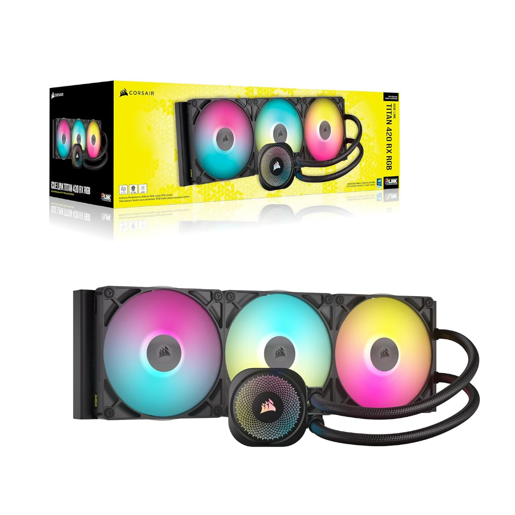 CORSAIR TITAN 420 RX RGB DDR4 RAM With Heatsink