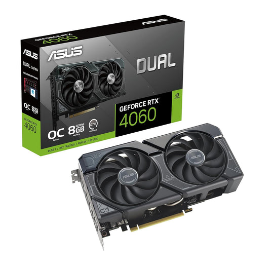 ASUS Dual GeForce RTX™ 4060 OC Edition 8GB GDDR6 Graphic Card