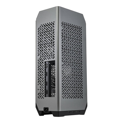 Cooler Master NCORE 100 MAX SFF Ready Mini Tower Computer Cabinet - Silver Edition