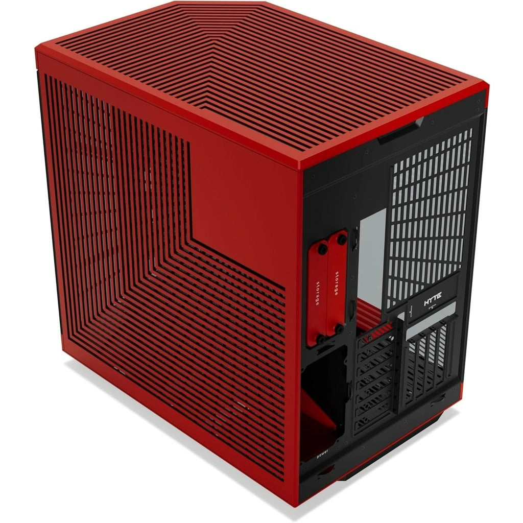 HYTE Y70 Mid-Tower PC ATX Case with Modern Aesthetic Case-Black Cherry