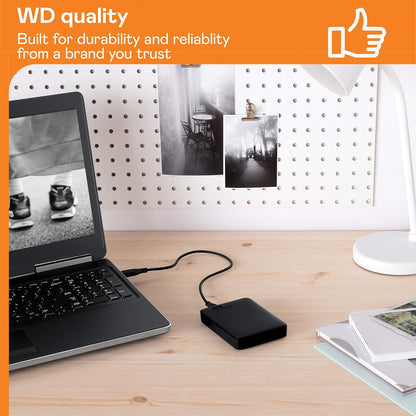 Western Digital WD 1TB USB 3.0 Elements Portable Hard Disk Drive