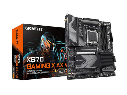 GIGABYTE X670 GAMING X AX V2 WI-FI Ultra Durable AMD AM5 DDR5 ATX Motherboard