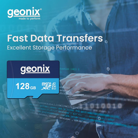 Geonix 128GB Micro SDXC Memory Card with 5 Years Warranty
