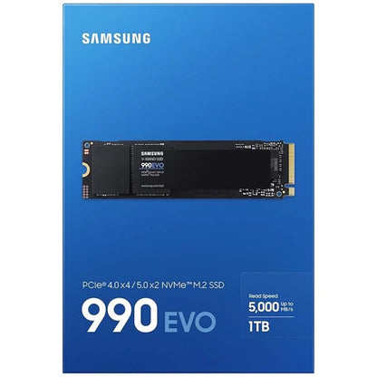 Samsung 990 EVO 1TB M.2 NVMe PCIe 5.0 Internal SSD