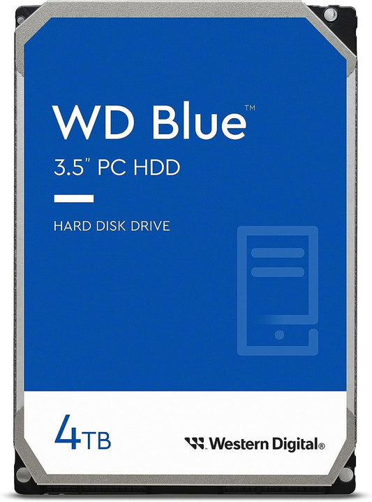 Western Digital Blue 4TB 5400 RPM SATA 6 Gb/s Internal Desktop Hard Drive