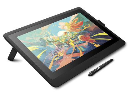 Wacom Cintiq 16 DTK-1660/K2-CX 15.6" 1080p FHD Creative Graphic Tablet with Pro Pen 2 - Black