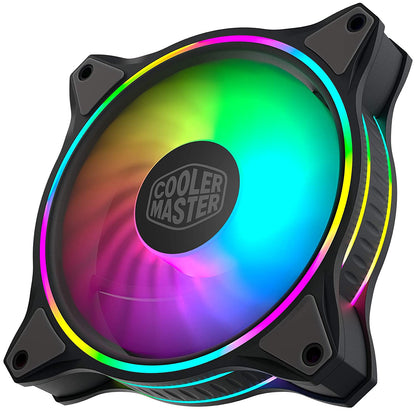 [Repacked] Cooler Master MasterFan MF120 Halo 120mm Case Fan 3 in1 Pack with Dual Loop ARGB Lighting and Low Noise Design