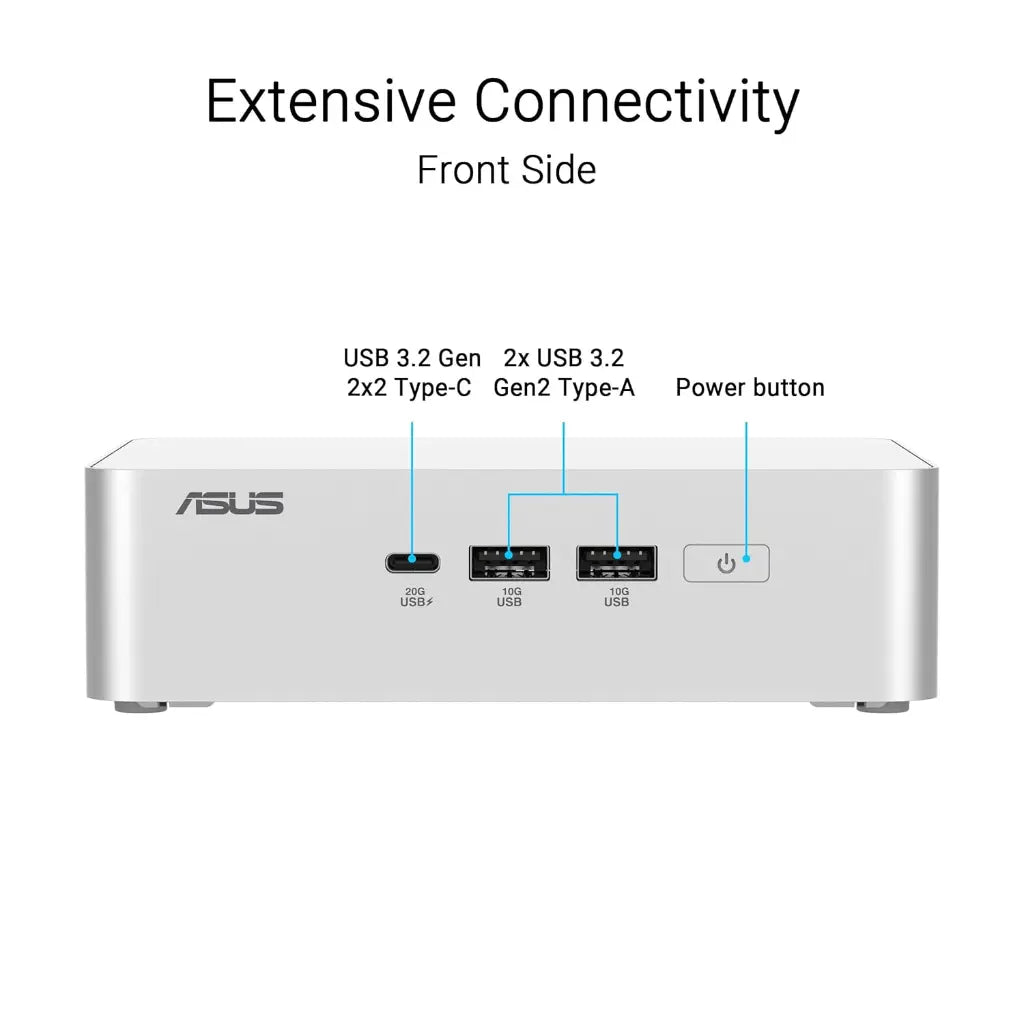 ASUS NUC 15 Pro Plus Mini PC Intel Core Ultra 9 Barebone/Mini PC with Wi-Fi-tpstech.in
