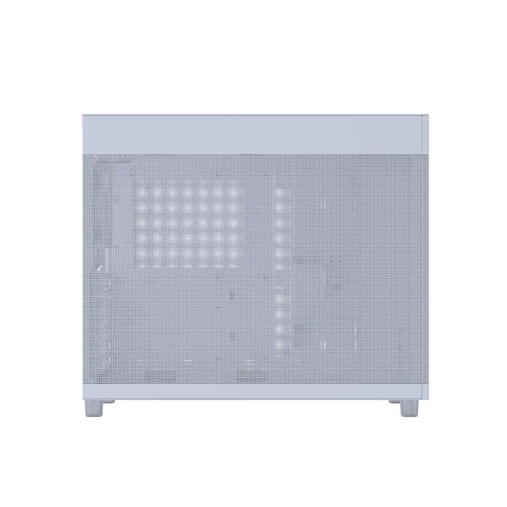 ASUS Prime AP303 Tempered Glass ATX Mid‑Tower Computer Case with 360mm Radiator Support- White-tpstech.in