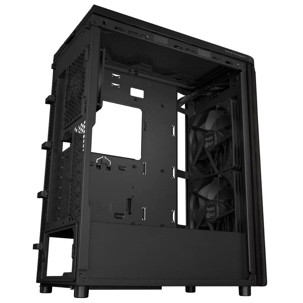 ASUS ProArt PA401 Tempered Glass ATX Mid Tower Computer Case Wood Edition-tpstech.in
