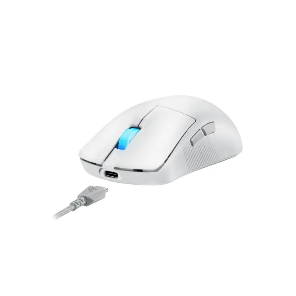 ASUS ROG Harpe Ace Mini Wireless Gaming Mouse 42000 DPI - White-tpstech.in