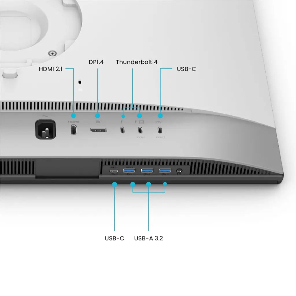 BenQ PD2730S 27" 5K Designer Monitor with Thunderbolt 4 98% P3 Color Nano Matte Panel-tpstech.in