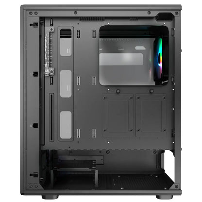 Cougar Airface Pure RGB Mid Tower ATX Computer Case Compact Design with Ultra‑Slim Ventilated Front Panel and 4 RGB Fans-tpstech.in